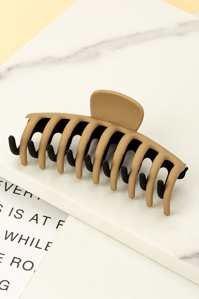 Two Tone Jumbo Claw Clip