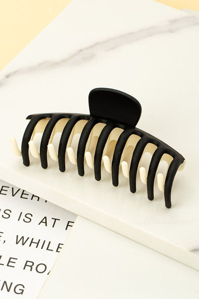 Two Tone Jumbo Claw Clip